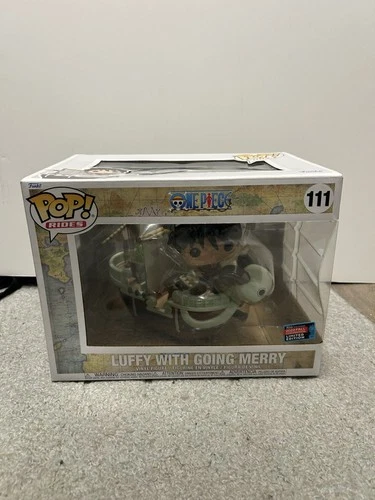Funko Pop One Piece Luffy with Going Merry #111 Funko Exclusive