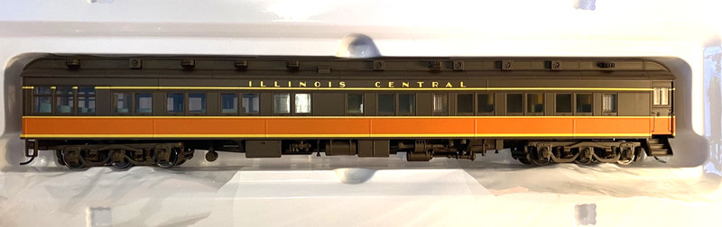 Walthers Ho 93210466 Pullman Heavyweight Solarium Obs Plan3975c Illinois Central