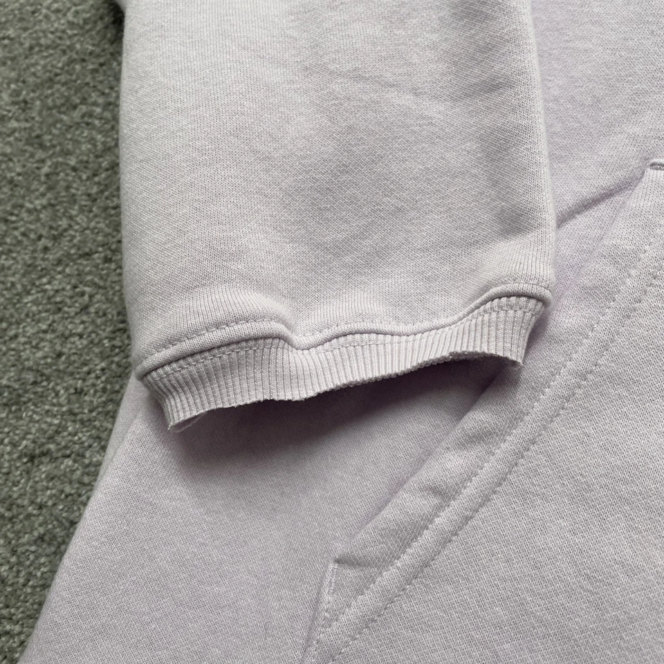 Женская толстовка с капюшоном North Face XL фиолетовый пуловер толстовка карман кенгуру логотип - Изображение 2 из 4