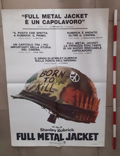 1987 Stanley Kubrick Matthew Modine Vincent D'Onofrio Full Metal Jacket Poster