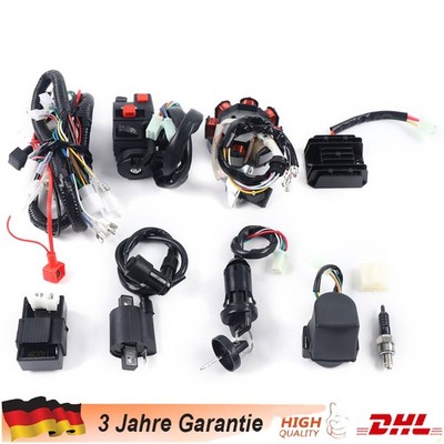 Für ATV QUAD 150-250 300CC Komplette Elektro Kabelbaum Gleichrichter Nagelneu DE