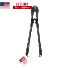 18 Inch Bolt Cutter Heavy Duty 3 Point Pivot CR-MO Jaw Non-Slip Grip