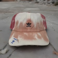 NEW adidas Originals Relaxed Strapback Baseball Cap Hat Trefoil Logo Black Color