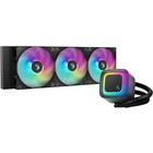 DeepCool LE360 V2 Wasserkühlung – 360mm AIO, ARGB, schwarz – CPU-Kühler