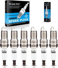Spark Plugs Iridium 6 Pack, Pre-Gapped Buj as Sparkplugs OEM Replacement for