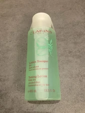Clarins Paris Toning Lotion With Iris - Alcohol Free - 13.5oz - New/Sealed