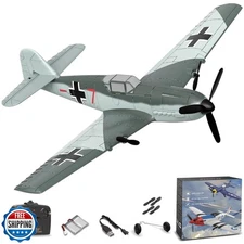 ANBURI RC Plane, 3 Channel BF - 109 Remote Control Airplane, 2.4G