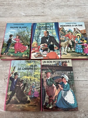 5 livres Collection Comtesse de Ségur Casterman 1979/87 TBE Chemineau Blaise - Photo 1/4