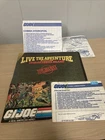 GI Joe 1985 Paperwork Vehicle Blueprints Instructions Original Vtg Hasbro ARAH