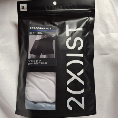 2xist Performance Electric Speed Dri Low Rise Trunk Underwear Mens XL