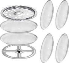 8pcs French Press Filter Replacement Stainless Mesh 3.75in 1000ml Coffee