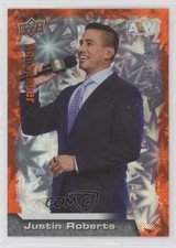 2022 Upper Deck AEW All Elite Wrestling Crew Dynamite /299 Justin Roberts 00rh