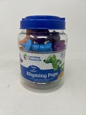 Rhyming Pups Learning Resources Snap-N-Learn Toy 20 Pcs