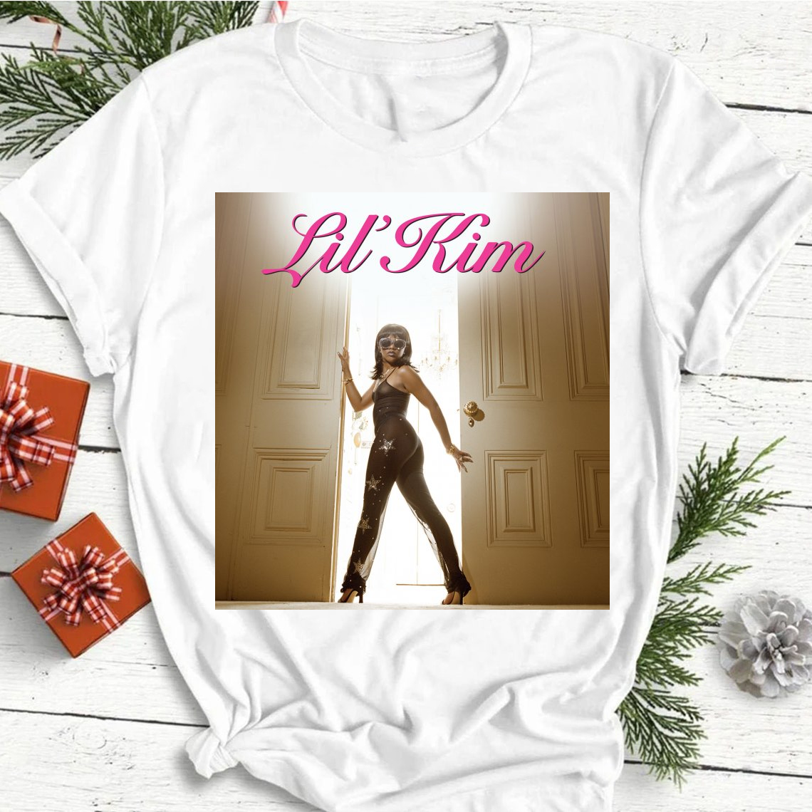 Rare  Lil’ Kim Now Playing Unisex Unisex S-234XL White  shirt