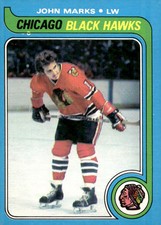 1979-80 O-Pee-Chee #16 John Marks Chicago Blackhawks NR-MINT PACK FRESH!