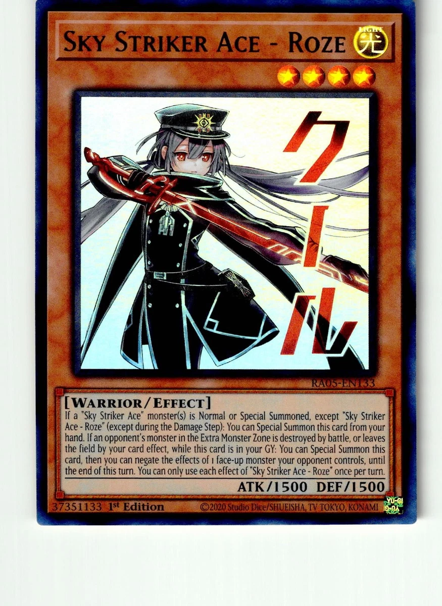 遊戯王OCG デュエルモンスターズ 2019 SKY STRIKER ACE-ROZE SECRET