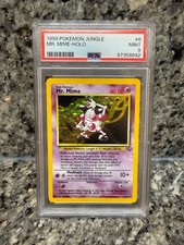 1999 Mr. Mime 06/64 Jungle Holo - PSA 9