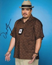 DAVID ZAYAS signed autograph 20x25cm DEXTER in person autograph COA
