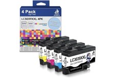 DOUBLE D LC3039XXL 4-Pack Ink for Brother MFC-J5845DW J5945DW J6945DW