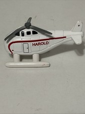 2002 Thomas  Friend Harold Helicopter Die Cast White Gullane Learning Curve