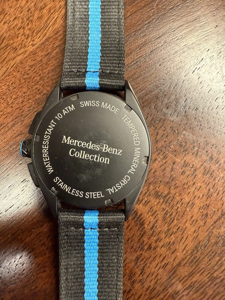 Mercedes Benz AMG Motorsport Racing Car Accessory Swiss Made Chronograph Watch - Image 4 of 4