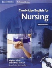 Cambridge English for Nursing Intermediate Plus ... | Book | condition very good