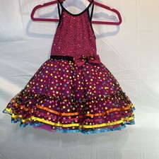 Revolution MC Dance Costume Footloose Ballet Ice Skate Pageant Custom Hairpiece