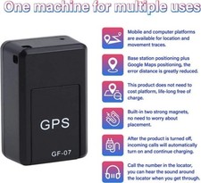 2Magnetic GF07 GPS Tracker for Vehicles Mini Magnetic GPS Real time Car Locator-