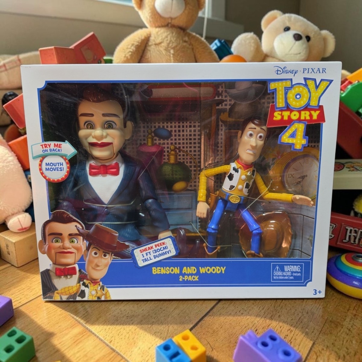Disney GGJ89 Pixar Toy Story 4 Benson and Woody Figure Toys for