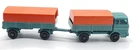 1968 Matchbox #1 Mercedes Lorry & Trailer Vintage Lesney England Original  READ
