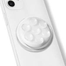 Magnetic Silicone Suction Cup Phone Mount with Hands-Free Stand - Perfect for...