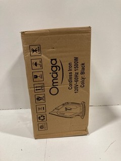 OMAIGA Cordless Iron 1500W Cordless Iron Used