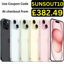 Apple iPhone 15 5G 128 GB | 256 GB All Colours Unlocked iOS Smartphone Grade A+