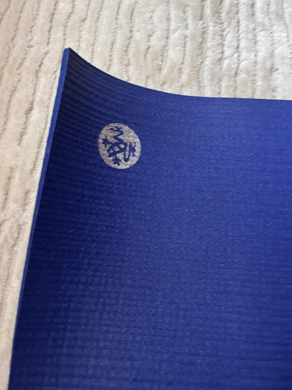 Manduka PROlite Yoga Mat • 71” Navy Blue • High-Grip, Thick & Durable