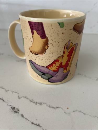 Cowboy/Western Boots Coffee Mug, Russ Berrie & Co. - Picture 2 of 16