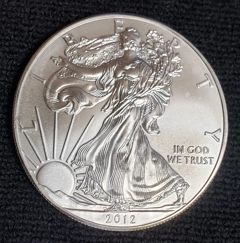 2012 American Silver Eagle 1 oz .999 Fine Silver Uncirculated