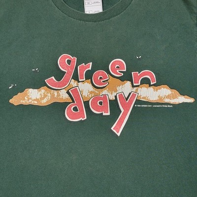 Vintage 1994 Green Day Dookie Album Band Tour Shirt Mens Size