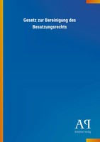 Gesetz Zur Bereinigung Des Besatzungsrechts Antiphon Verlag Taschenbuch 8 S.