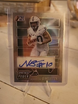 Nicholas Singleton [Silver Prismatic] #PW-NS1 2024 Pro Set Metal Power 11/15