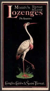 DR. C.C. MOORE'S PILULES MALARIAL ANTIDOTE & MOORE'S THROAT LUNG LOZENGES