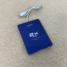 Sony 2X FDD MPF88E-UA USB External 3.5" Floppy Disk Drive Blue