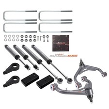 3 Lift Kit Shocks For Chevy Silverado Gmc Sierra 2500 3500 Hd 2001-2010 8-lug