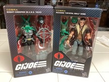 G.I. Joe Classified Series 202 D.I.R.E. Tech & 159 Richard Crystal Ball King
