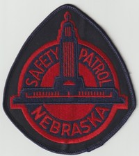 VINTAGE - Nebraska SAFETY PATROL (State Patrol) 1950's to 1967 Issue!