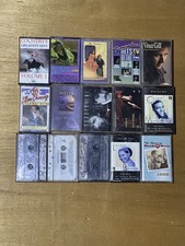 Lot of 15 Cassette Tapes Mixed Genre Mixed Artist Pop Rock Country Music Vintage