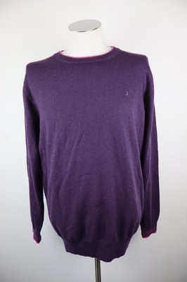 HARMONT & BLAINE VINTAGE HERREN PULLOVER GR 2XLWEATER MAN WOLLE VIOLETT