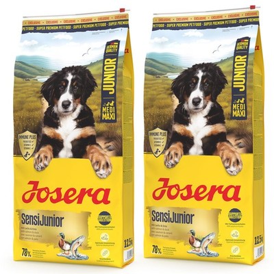 2 x 12,5 kg Josera M/M Junior SensiJunior Trockenfutter Welpe Hund