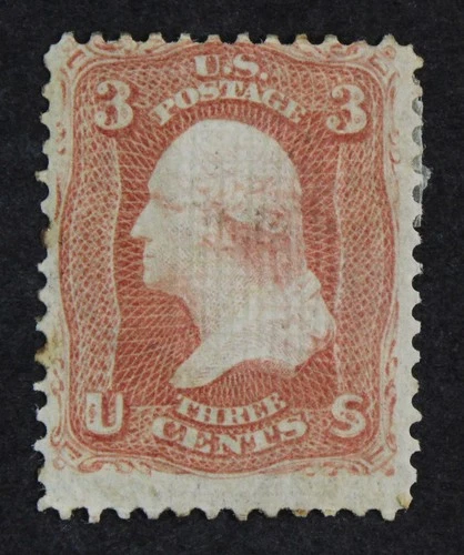 CKStamps: US Stamps Collection Scott#94 3c Washington Mint HR OG CV$350