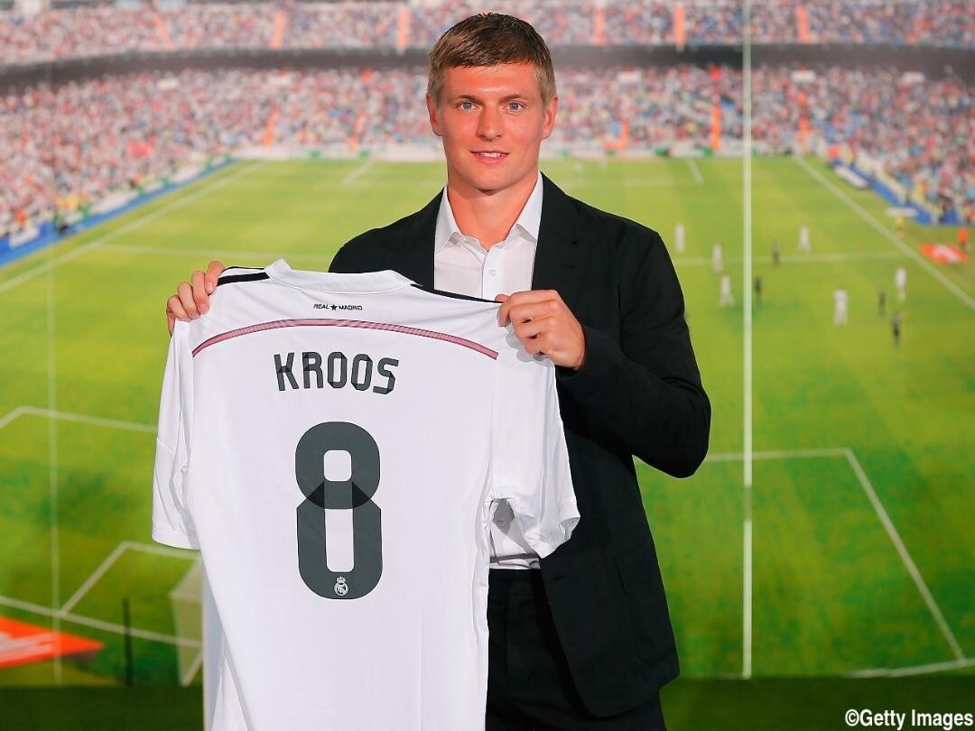 未使用タグ付14-15 RealMadrid KROOS 8番　adidas 未使用タグ付14-15 RealMadrid KROOS 8番adidas