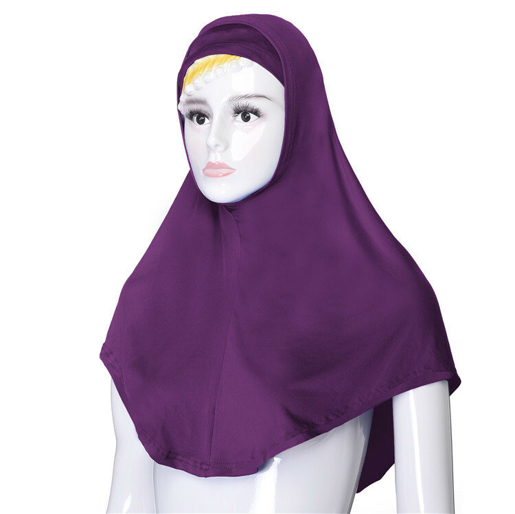 Muslim Scarf Liner 2 Pcs Women's Hijab Undercap - Non Slip Muslim Bonnet Cap For Under Scarf, Adjustable & Breathable Islamic Headscarf Underscarf - Foto 8